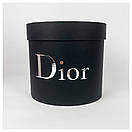 Кругла коробка "Dior" d16 h15 см, фото 2