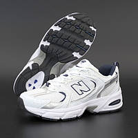 Мужские кроссовки New Balance 530, белый, серый, синий, Вьетнам