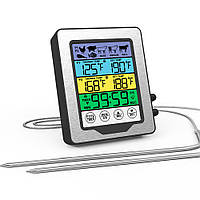 Кухонный термометр НОВОГО ПОКОЛЕНИЯ | сенсорный LCD монитор | переключение °C / °F | 0°C - 300°C