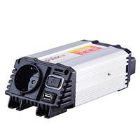 Перетворюва. напруги PULSO/IMU 320/12V-220V/300W/USB-5VDC2.0A/мод.хвиля/прикурювач + клемами (IMU-320)