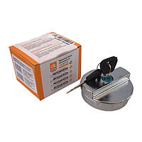 Кришка бака палив ВАЗ ст.обр. хром. з ключем  2101-1103010-01