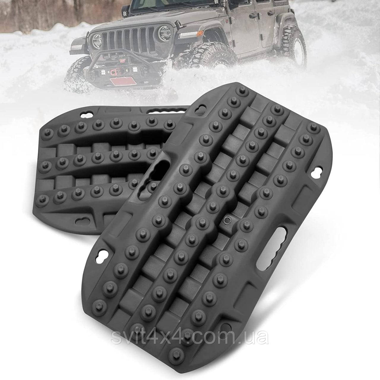 Сенд-траки пластиковые для квадроцикла (Черные) (ID#1854967720), цена ...