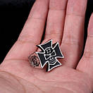 Чоловіча печатка з нержавіючої медичної сталі «Сабана» (р 21.0), фото 2