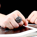 Чоловіча печатка з нержавіючої медичної сталі «Новий стиль» (р 17.5 23.0), фото 2