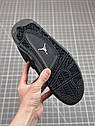Eur36-47.5 Air Jordan 4 Cat чорні Джордан кросівки чоловічі жіночі, фото 7