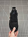 Eur36-47.5 Air Jordan 4 Cat чорні Джордан кросівки чоловічі жіночі, фото 8