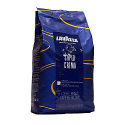 Кава зернова арабіка/робуста Lavazza Super Crema 1 кг