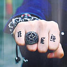 Чоловіча печатка з нержавіючої медичної сталі «Султан» (р 22.5), фото 3