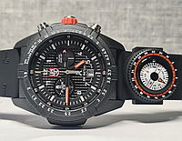 Чоловічий годинник часы Luminox 3782.MI Bear Grylls Survival Chronograph 45 mm 200m Carbonox Tririum