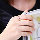 Жіноче кільце з позолотою "Б'янка" (р 15.5 16.5 17.0 18.0 19.0), фото 2