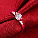 Жіноче кільце з позолотою "Б'янка" (р 15.5 16.5 17.0 18.0 19.0), фото 4