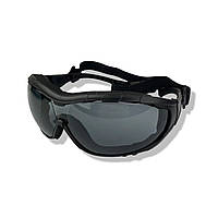 Захисні окуляри Pyramex V3T Anti-Fog / Для військових ЗСУ / ЛЮКС ЯКОСТІ! Сірі (PM-V3T-GR1)