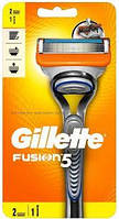 Бритва Gillette Fusion 5 для гоління, 2 касети