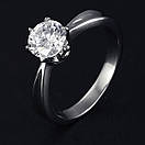 Жіноче кільце з нержавіючої медичної сталі «Азалія» (р 16.0), фото 4