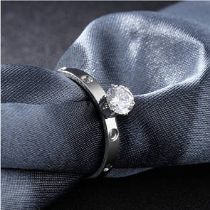 Колечко з нержавіючої медичної сталі «Деметра» (р 15.9 16.5 18.2 19.0)