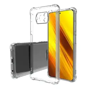 Силіконовий чохол Shockproof для Xiaomi Poco X3 / X3 Pro (закрита камера), фото 1