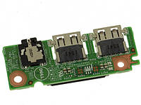 Доп. плата Dell Inspiron 15 3551 3552 3558 плата usb, audio (Iris IO Board 14856-1 PWB : 2MV5N REV:A00) б/у