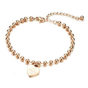 Жіночий браслет з нержавіючої медичної сталі "Love Forever"