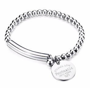 Жіночий браслет з нержавіючої медичної сталі "Fantastic"