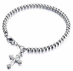 Жіночий браслет з нержавіючої медичної сталі "Віра"