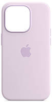 Силиконовый чехол iPhone 14 Pro Max Apple Silicone Case with MagSafe (анимация) - Lilac