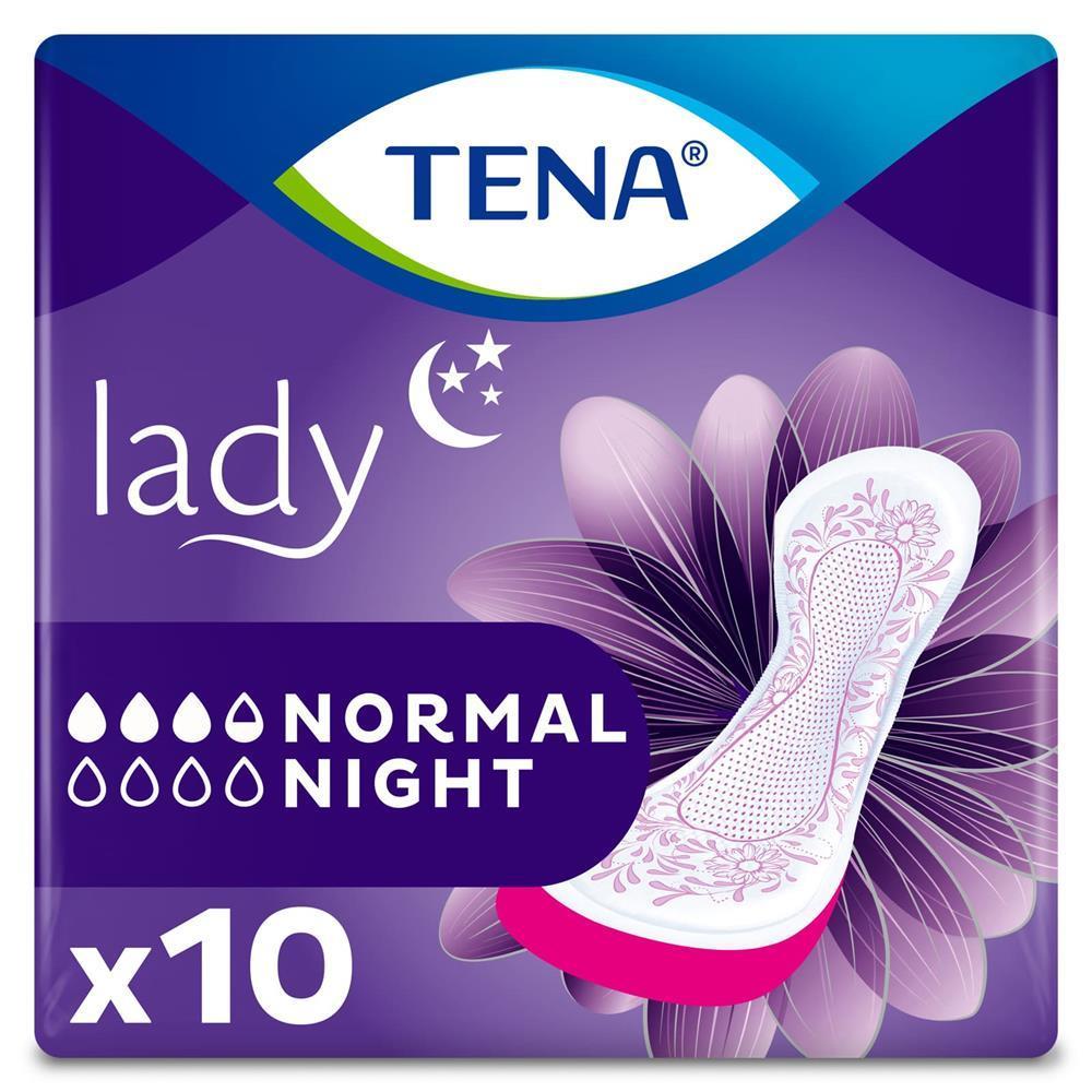 TENA Lady Normal Night Прокладки Урологические 10 Шт — в Категории ...