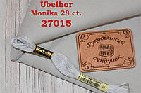 Тканина рівномірного переплетіння Ubelhor Monika 27015 28 ct. Grey / Сірий