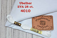 Тканина рівномірного переплетіння Ubelhor EVA 4010 28 ct. Weiss/Белый