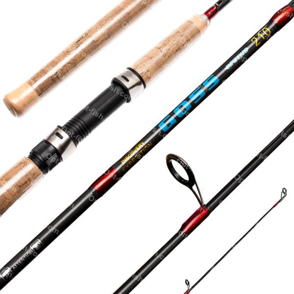 Спінінгове вудлище шт2 GOSS Superhard Carbon 5-20g 2,1 м *, фото 1
