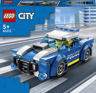Конструктор LEGO City Поліцейський автомобіль 94 деталі (60312)