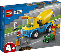 Конструктор LEGO City Грузовик-бетоносмеситель 85 деталей (60325)