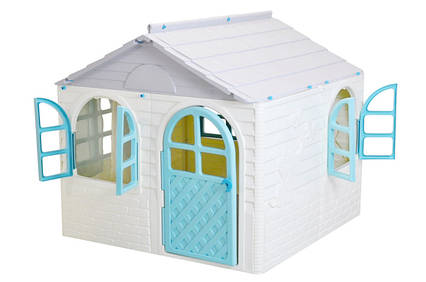 Дитячий пластиковий будиночок (Біжево-сірий) Долоні - 02550/5