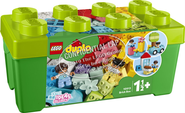 Конструктор LEGO DUPLO Classic Коробка з кубиками 65 деталей (10913), фото 1
