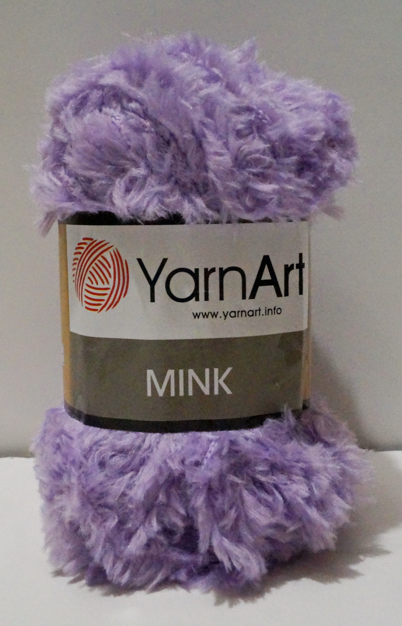 Нитки пряжа для вязания под мех MINK YarnArt Минк Ярнарт № 350 ...