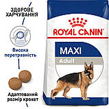 Корм сухий Royal Canin для дорослих собак великих порід MAXI Adult 4 kg, фото 2