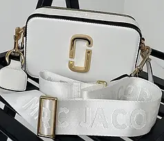 Marc Jacobs The Snapshot White/Gold