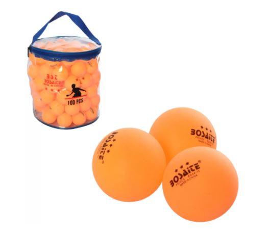 М'ячі для настільного тенісу (пінг-понгу) SP 2201, 40 mm, 100 шт., у сумці-чохлі