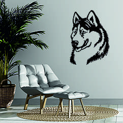 Декоративне настінне Панно «Хаскі» , Декор на стіну