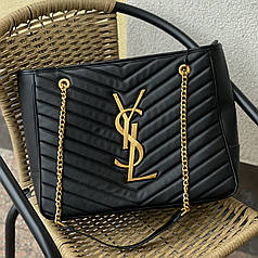 Yves Saint Laurent Big Puffer Bag Gold Chain