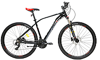 Велосипед найнер Crosser SHADOW 29" (рама 21, 21S) Hidraulic Shimano Черный