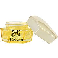 Увлажняющий крем с золотой пылью и пептидами Faccia 24k Gold Foil Moisturizer