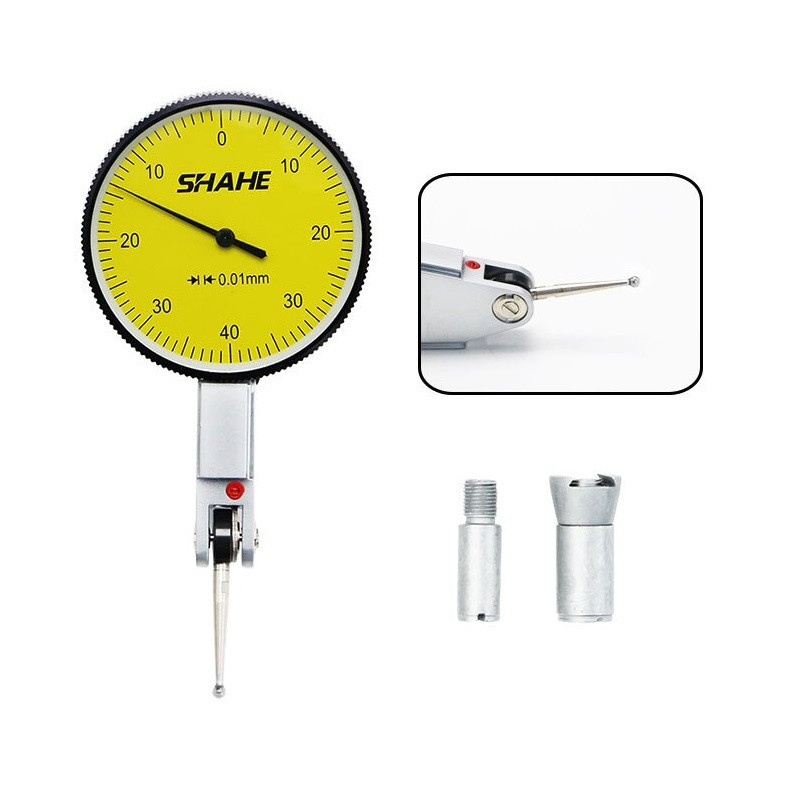 Індикатор важільно-зубчастий Shahe 5312-08 (0-0,8/0,01 мм), фото 1