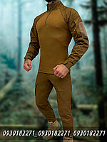 Тактический костюм Рип Стоп койот, форма военная весна, лето, осень, для спецподразделений L
