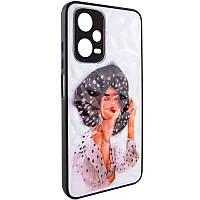 TPU+PC чохол Prisma Ladies для Xiaomi Redmi Note 12 4G (Girl in a hat) 63732