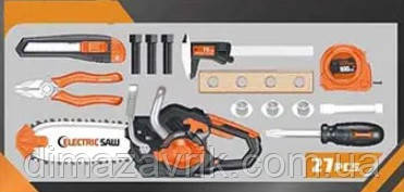 Набор инструментов 778-36 Бензопила на батар, звук, 15