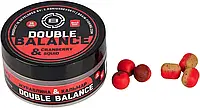 Бойлы Brain Double Balance Cranberry & Squid (клюква + кальмар) 12+10х14mm