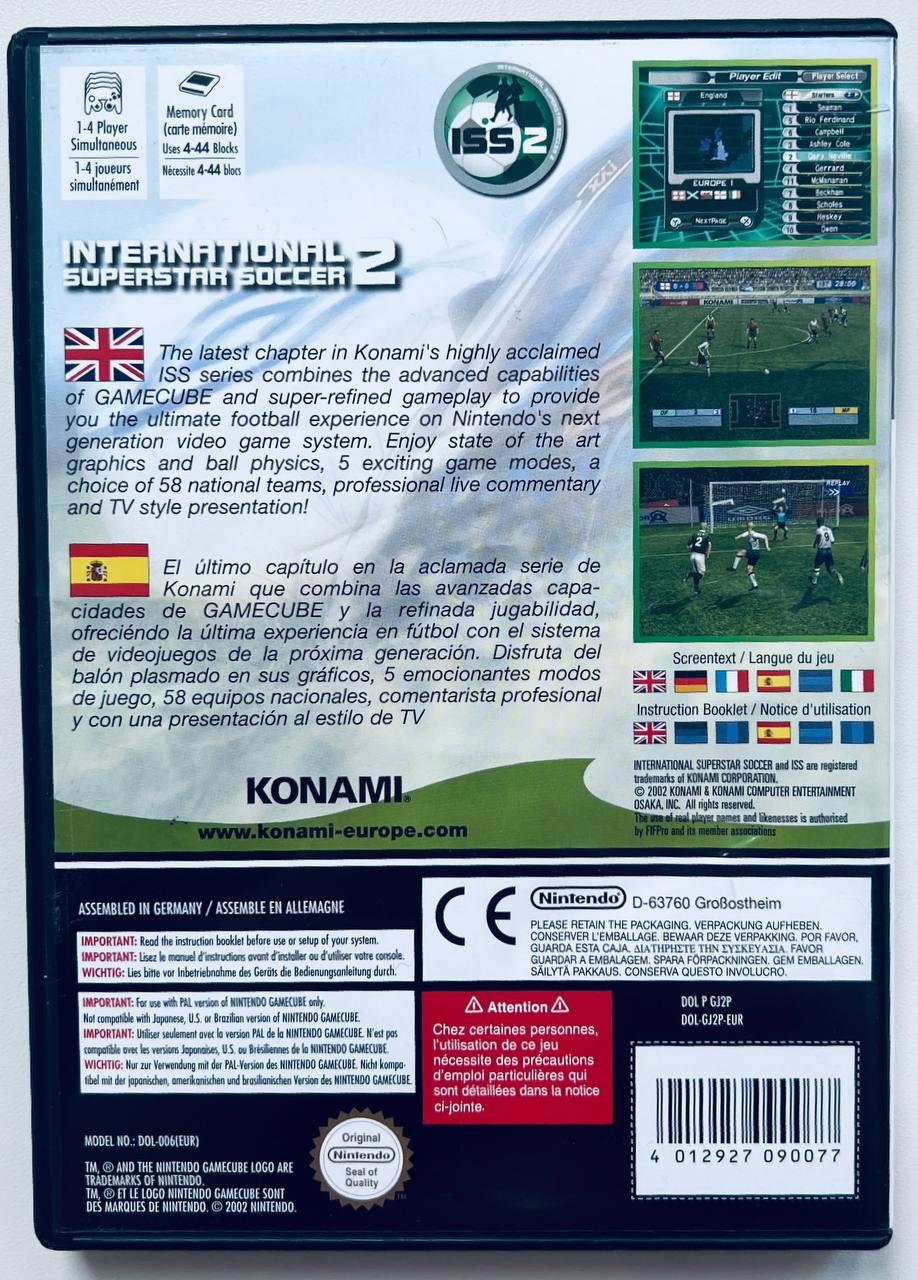 International Superstar Soccer 2, Б/В, англійська версія - диск Nintendo Gamecube - фото 3 - id-p1889968374
