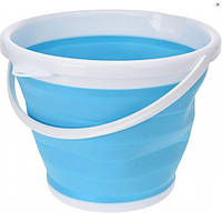 Складное туристическое ведро Collapsible Bucket на 10 литров
