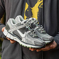 Мужские кроссовки Nike Zoom Vomero 5 Climacool Grey Salt (серые) спортивные низкие деми кроссы I1387