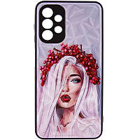 TPU+PC чохол Prisma Ladies для Samsung Galaxy A32 4G (Ukrainian Girl) 47286